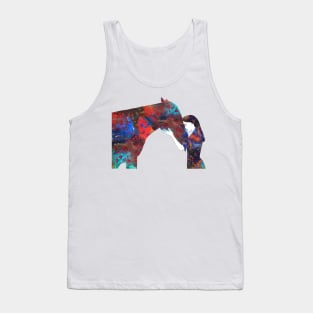 Girl with horse Tank Top